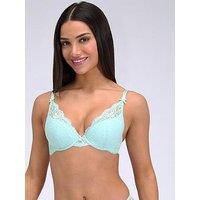 Boux Avenue Amber Plunge Bra - Duck Egg