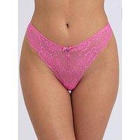 Boux Avenue Boxu Avenue Mollie 24 Thong - Hot Pink