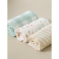 Tutti Bambini Large Muslin Squares 3 Pack - Good Life