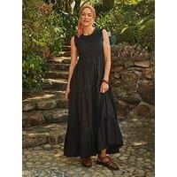 Fatface Anais Sleeveless Maxi Dress - Black