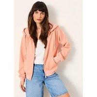 Fatface Flora Zip Thru Jacket - Pink