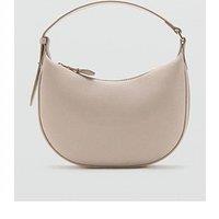 Mango Oval Hand Bag - Off White