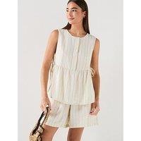 Jdy Meghan Tie Top - Cream