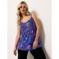 Yours Curve Mesh Swing Vest