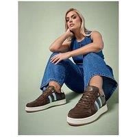 Yours E Padded Lace Up Trainer