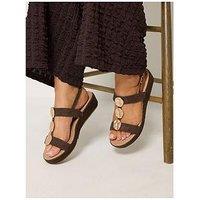 Yours Eee Hammered Metal Disk Wedges