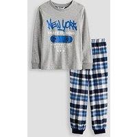 The Very Collection Older Boys' Skater Ny Pyjama Set