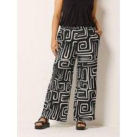 Yours Curve Crinkle Wide Leg Co Ord