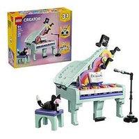 Lego Creator 3 In 1 Music Decor Piano With Cat 31392