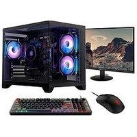 Stormforce Carbon Amd Ryzen 5, 16Gb Ram, 1Tb Ssd, Gaming Desktop Bundle