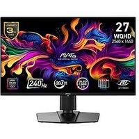 Msi Mag 274Qp Qd-Oled X24 27" Qd-Oled Wqhd 240Hz 0.03Ms Adaptive-Sync Gaming Monitor