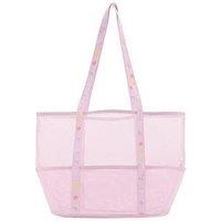 Mango Girls Fruit Strap Clear Shopper Bag - Pink