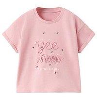 Mango Younger Girls Cowgirl Short Sleeve T-Shirt - Pink
