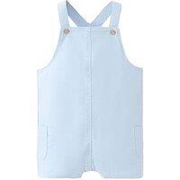 Mango Baby Boys Shorty Dungarees - Light Blue