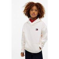 Tommy Hilfiger Kids Flag Heritage Hoodie - Cream