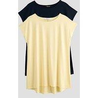 The Very Collection Curve 2 Pack Longline T-Shirt