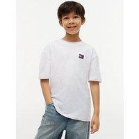 Tommy Hilfiger Kids Heritage Archive Short Sleeve T-Shirt - White