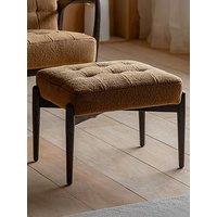 Gallery Direct Humber Faux Sheepskin Footstool