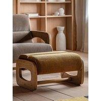 Gallery Direct Marco Golden Footstool