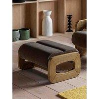 Gallery Direct Marco Sepia Footstool