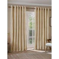 Yard Hebden Eyelet Curtains Honey Yellow