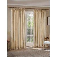 Yard Hebden Pencil Pleat Curtains Honey Yellow