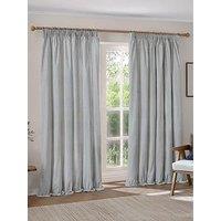 Yard Hebden Blackout Pencil Pleat Mineral Blue