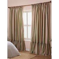 Wylder Birdie Stripe Pencil Pleat Curtains