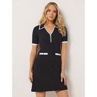 Long Tall Sally Tall Tipped Rib Mini Dress
