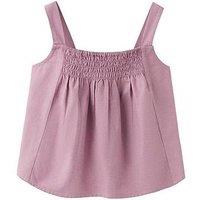 Mango Girls Sleeveless Co-Ord Blouse - Light Purple