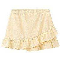 Mango Girls Frill Skort - Light Yellow