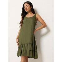 Pixiegirl Petite Frill Hem Midi Dress