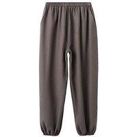 Mango Girls Balloon Trousers - Chocolate