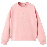 Mango Girls Chasing The Sun Sweatshirt - Pink