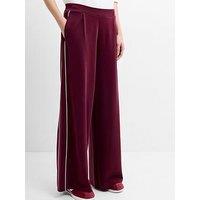French Connection Side Stripe Wide Leg Elasticated Trousers