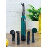 Tower Whiziwand Pro With 5 Interchangeable Heads, Anthracite & Teal