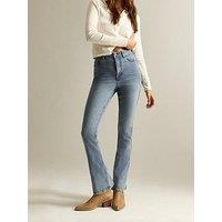 New Look Waist Enhance Quinn Bootcut Stretch Denim Jeans - Blue