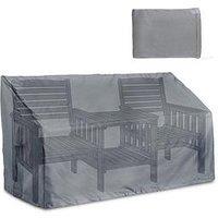 Vonhaus Loveseat Garden Bench Cover (H) 96Cm X (W) 91Cm X (L) 173Cm