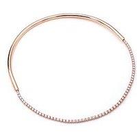 Say It With Detachable Tennis Choker Necklace - Rose Gold