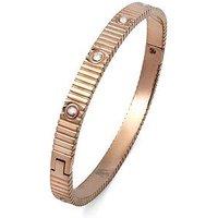 Say It With Love Bangle - Rose Gold