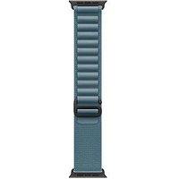 Apple Watch 49Mm Light Blue Alpine Loop - Large - Black Titanium Finish