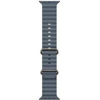 Apple Watch 49Mm Anchor Blue Ocean Band - Natural Titanium Finish