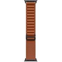 Apple Watch 49Mm Terra Cotta Alpine Loop - Large - Black Titanium Finish