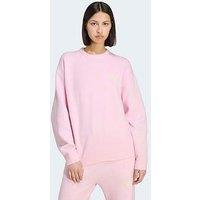 Adidas Originals Womens Knitted Sweatshirt - Pink