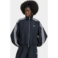 Adidas Originals Womens Balloon Sleeve Track Top - Black