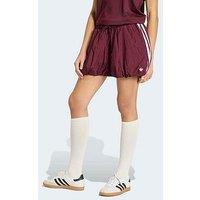 Adidas Originals Womens Ballon Shorts - Maroon