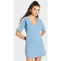 Adidas Originals Womens Denim Dress - Blue