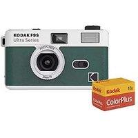 Kodak Ultra F9S Film Camera Reusable 35Mm Fixed Focus Green Camera + 1X 36 Exposure 35Mm Film