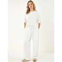 Roman Soft Wide Leg Trouser