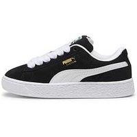 Puma Juniors Suede Xl Jr Trainers - Black